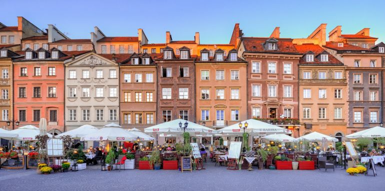 varsovie vieille ville pologne