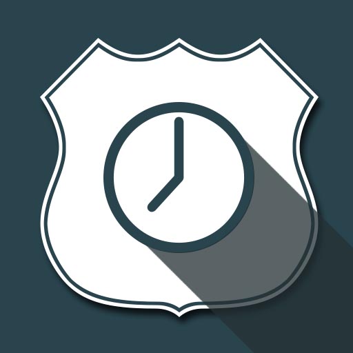 flat icon horloge