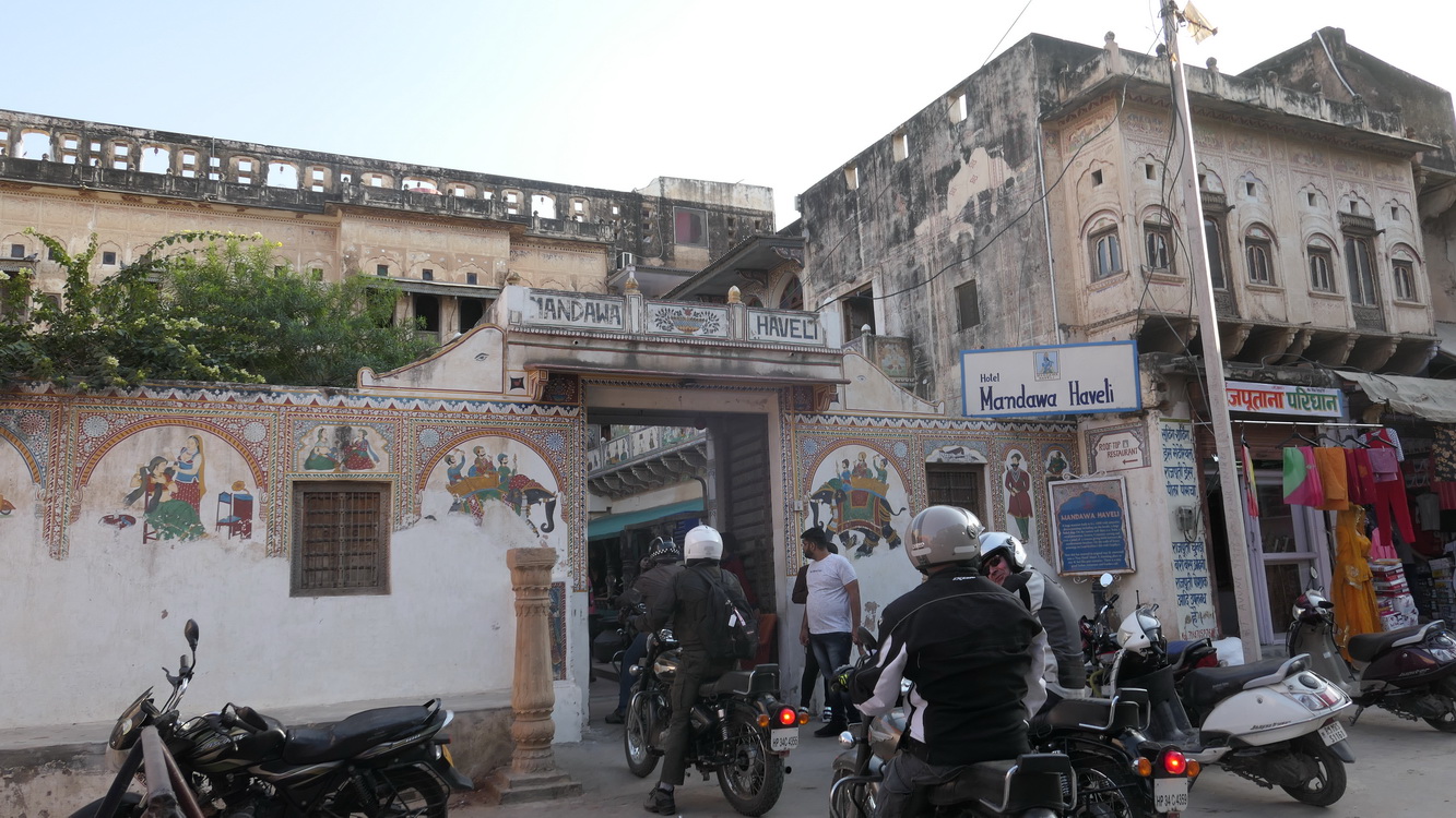 Arrivée à notre Haveli pour la nuit Image