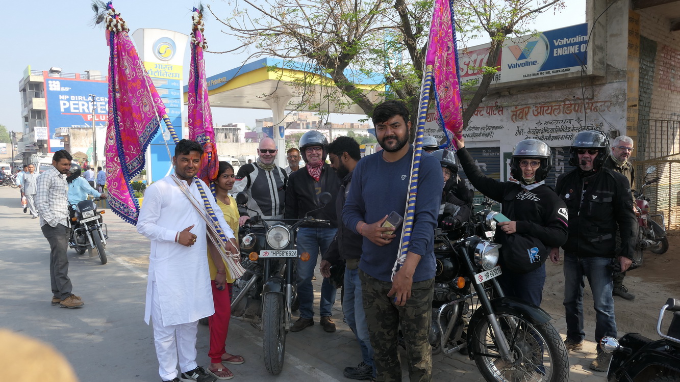 Rencontre avec des pèlerins Jour 3