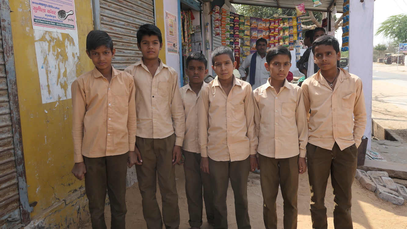 Les enfants (avec leur accord pour la photo) Jour 3