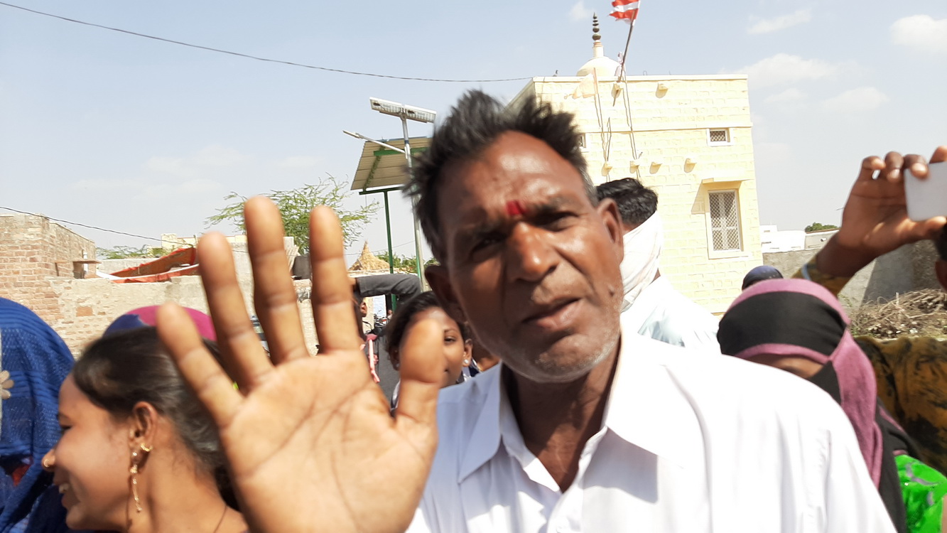 Arrêt dans un village Pushkar vers Jodhpur