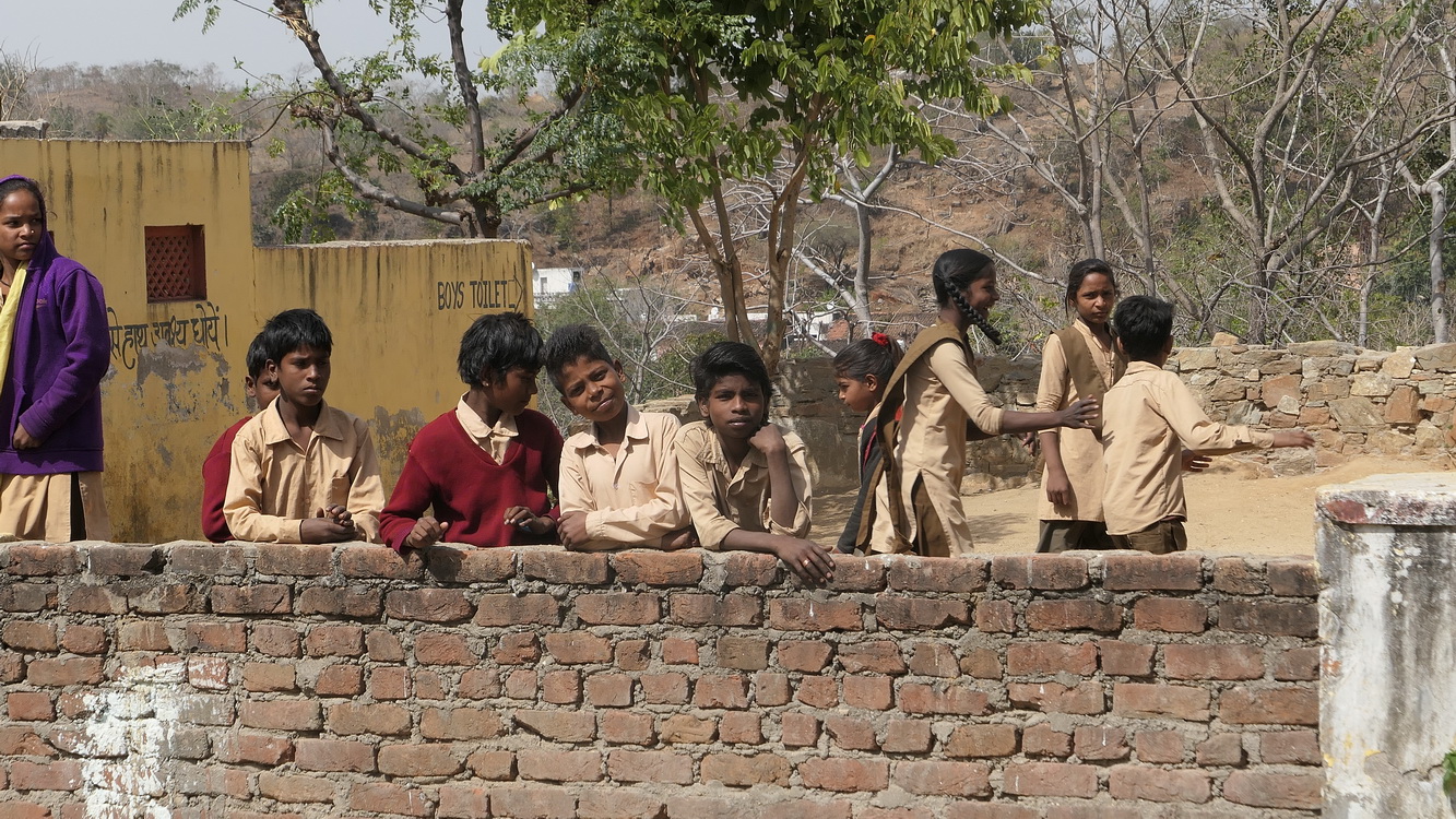 Arrivée à l'école Jour 6 - Udaipur