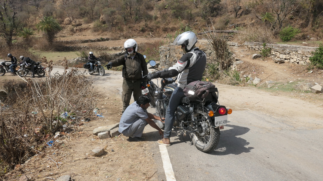 Réparation après chute Jour 6 - Udaipur