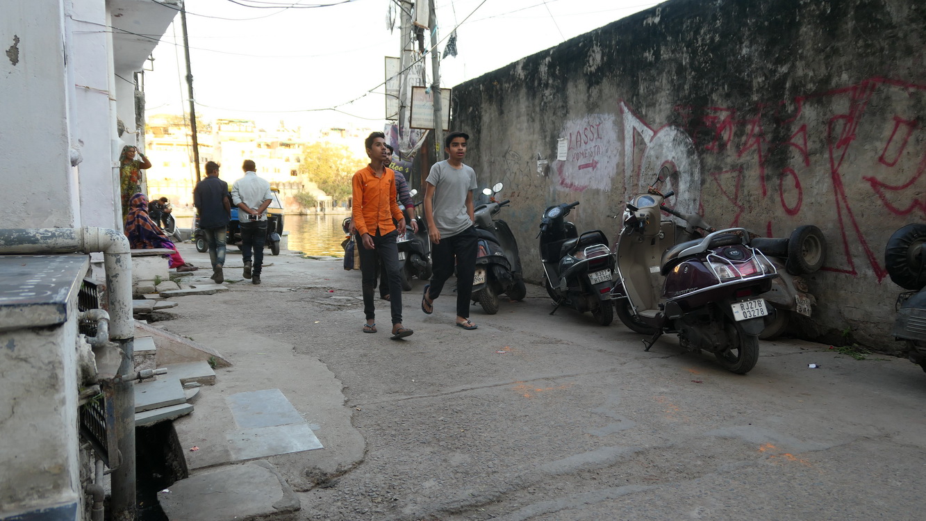 Scène de rue... Udaipur