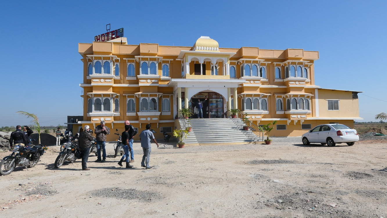 Pause au bord de l'autoroute Image