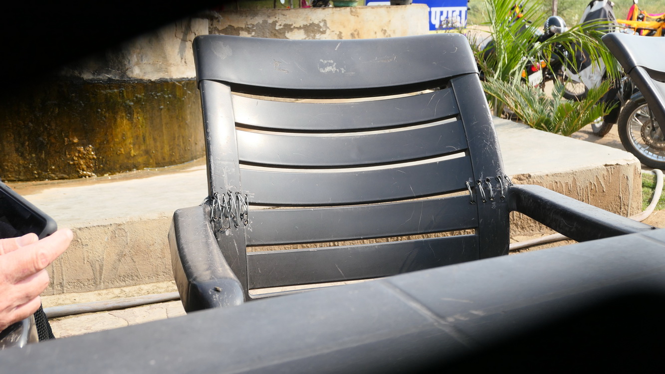 Chaises réparées Jaipur