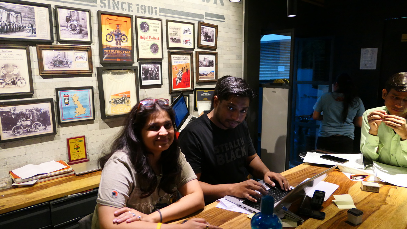 Visite au magasin Royal Enfield Jaipur